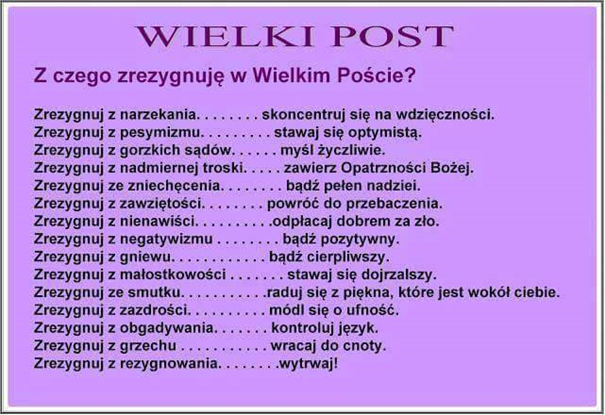 Pościć, byle z głową… Refleksja wielkopostna